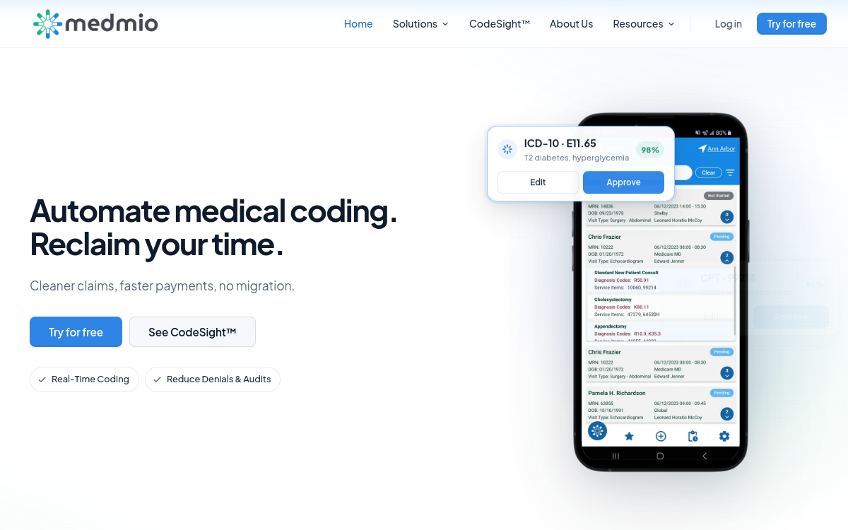 Medmio website rebuild by ReadyMadeSites